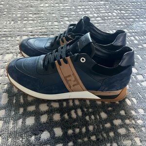 Fendi Black and Tan Men's Sneakers